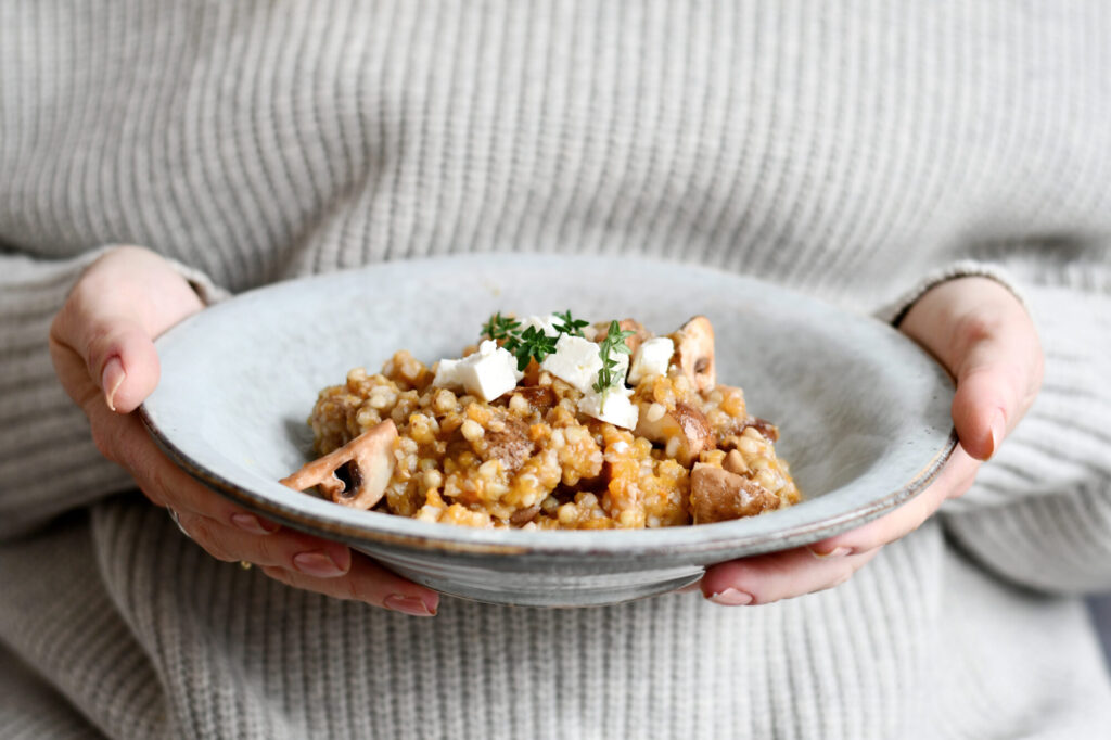 Pompoen risotto