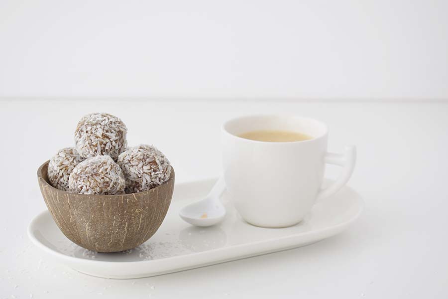 Kokos bliss balls FitFoodFab